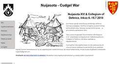 Desktop Screenshot of cudgelwar.org