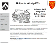 Tablet Screenshot of cudgelwar.org